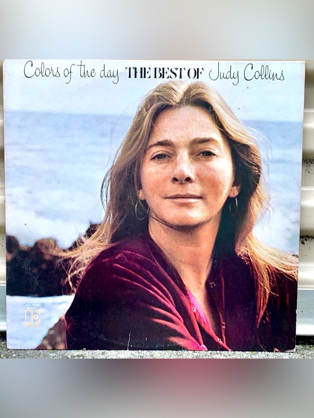 Vintage Vinyl LP COLORS OF THE DAY The Best Of Judy Collins Record Album
